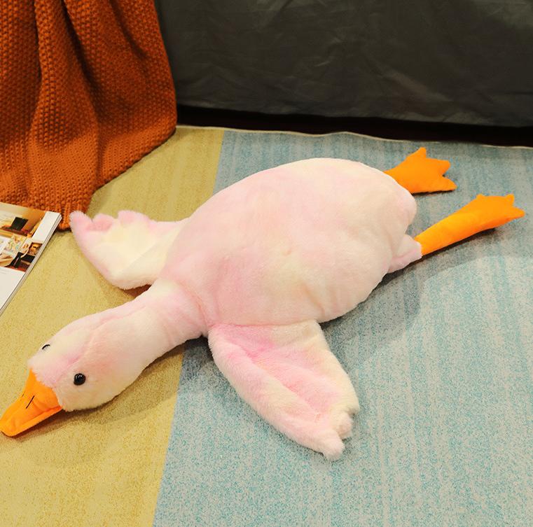 pink Goose Doll Pillow plush toy 