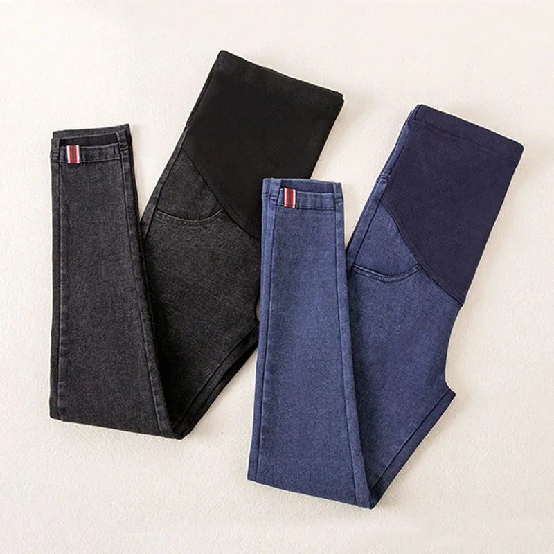 Denim Jeans Maternity Pants For Pregnant