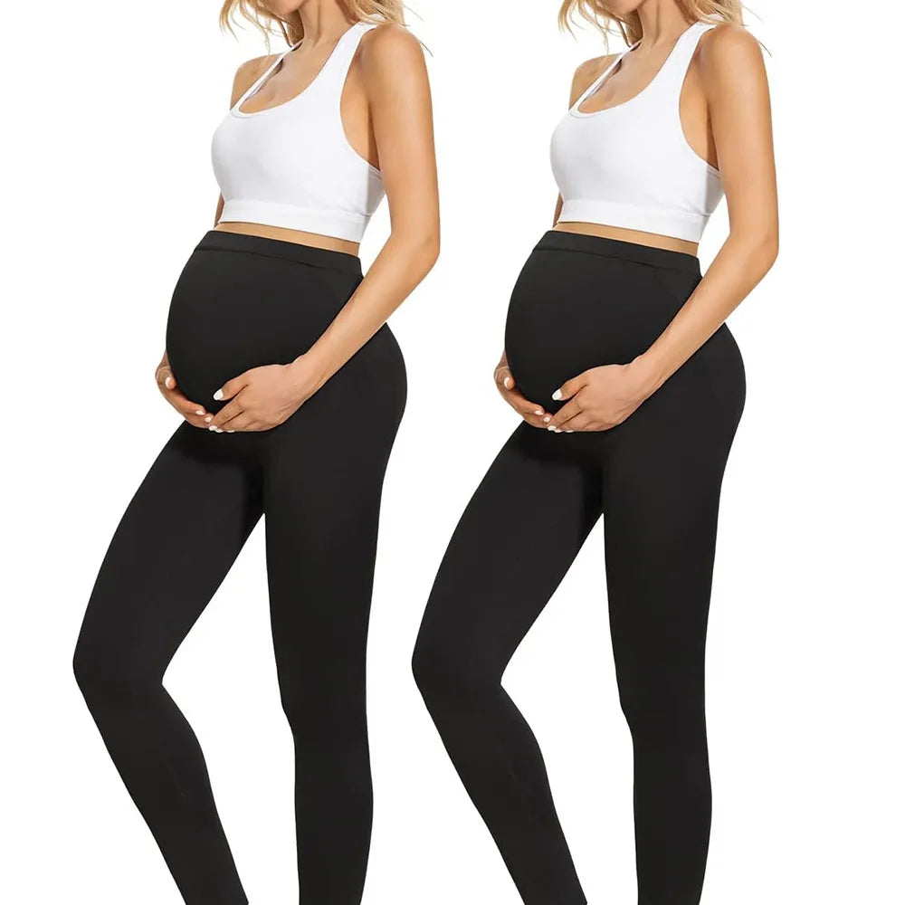 Maternity Leggings Adjustable Waist