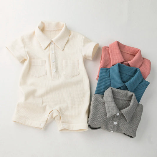 Newborn Short Sleeve Clothing Jumpsuit