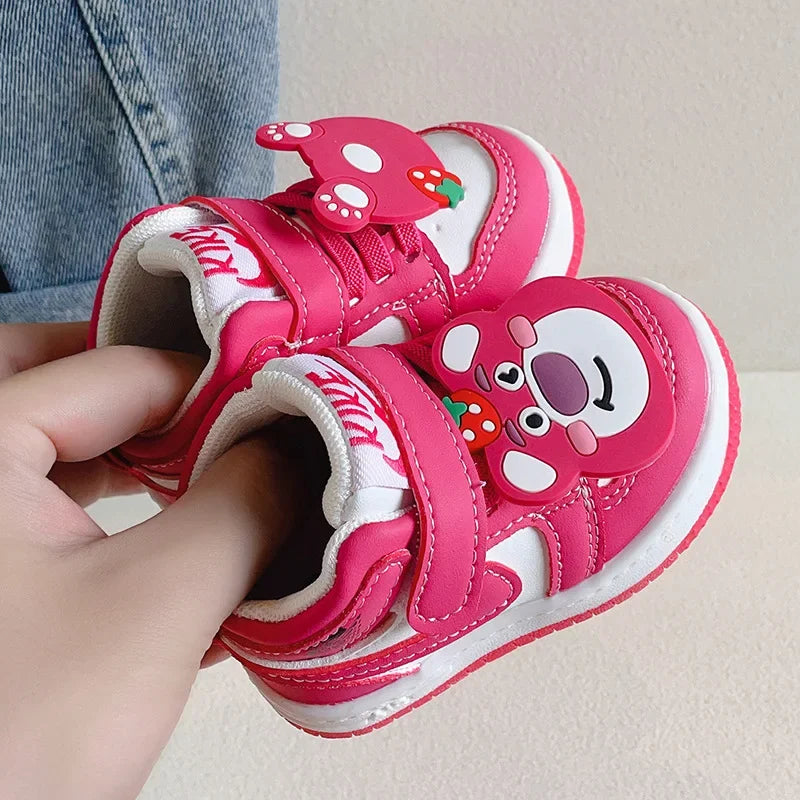 Girls Casual Shoes Toddler Soft Bottom First Walking Shoes