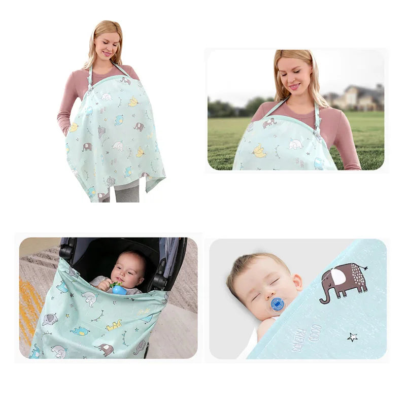 Cotton Cape Blanket Nursing Apron