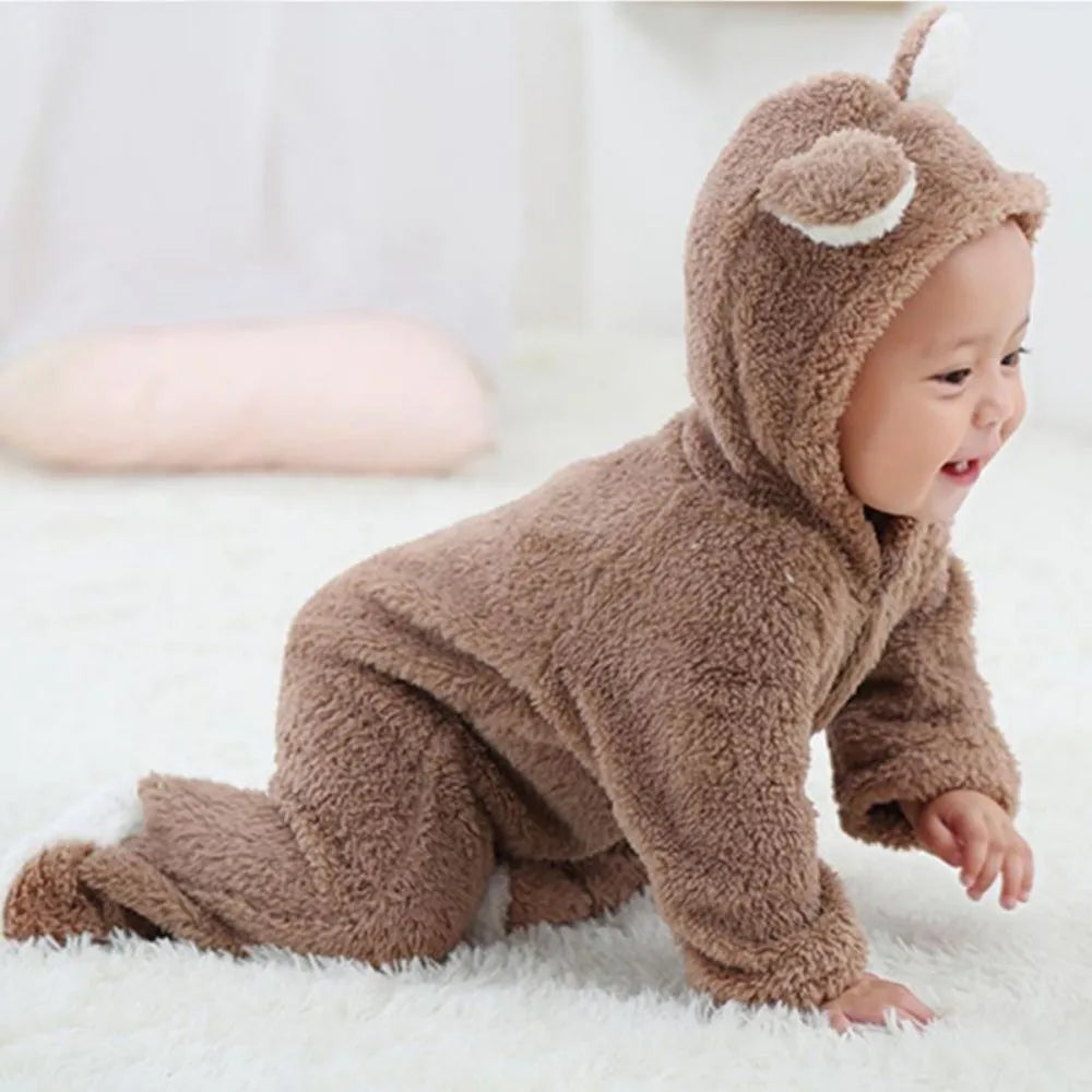 Animal Overall Baby Jumpsuits