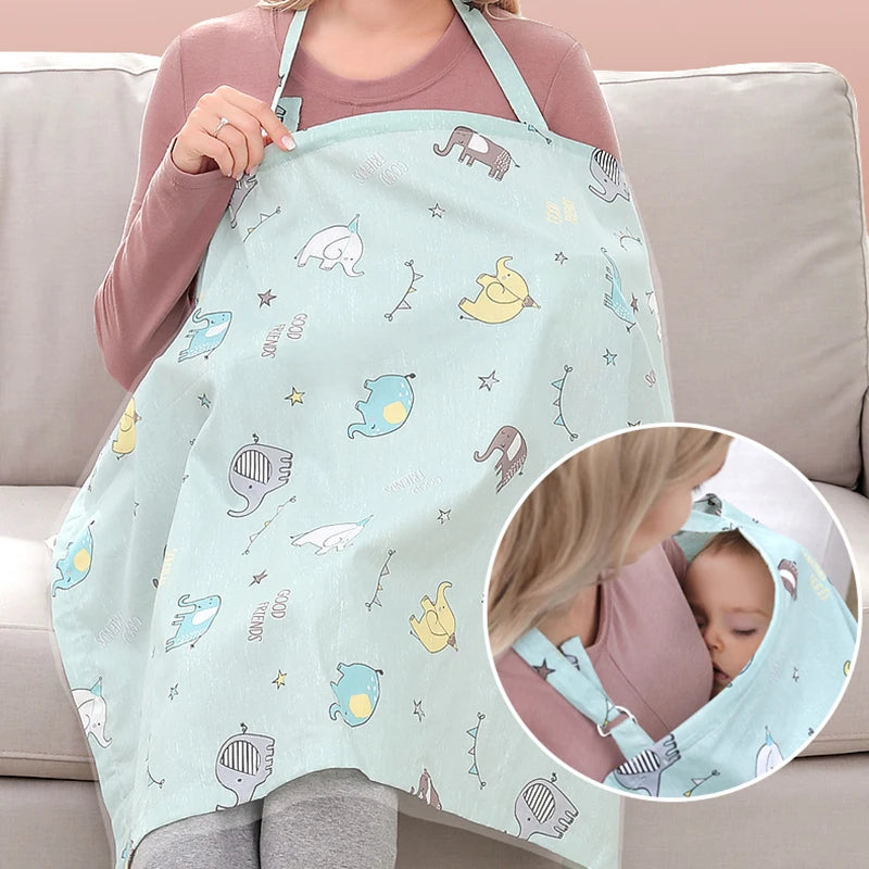 Cotton Cape Blanket Nursing Apron