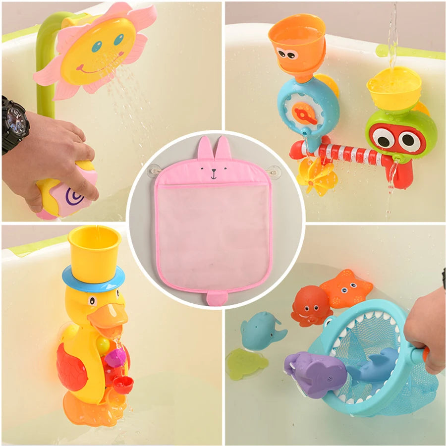 Baby Bath Toy Storage Bag Mesh Net