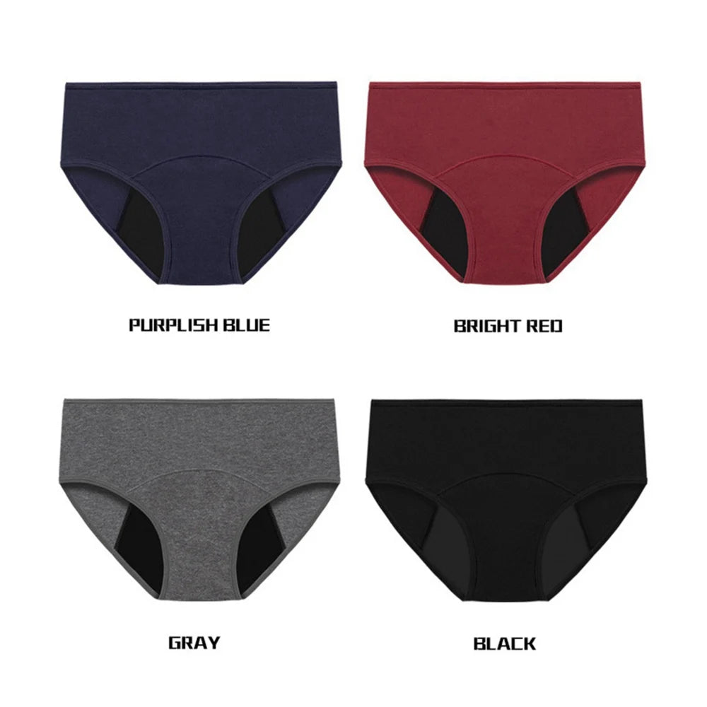 4 color period panties selection 