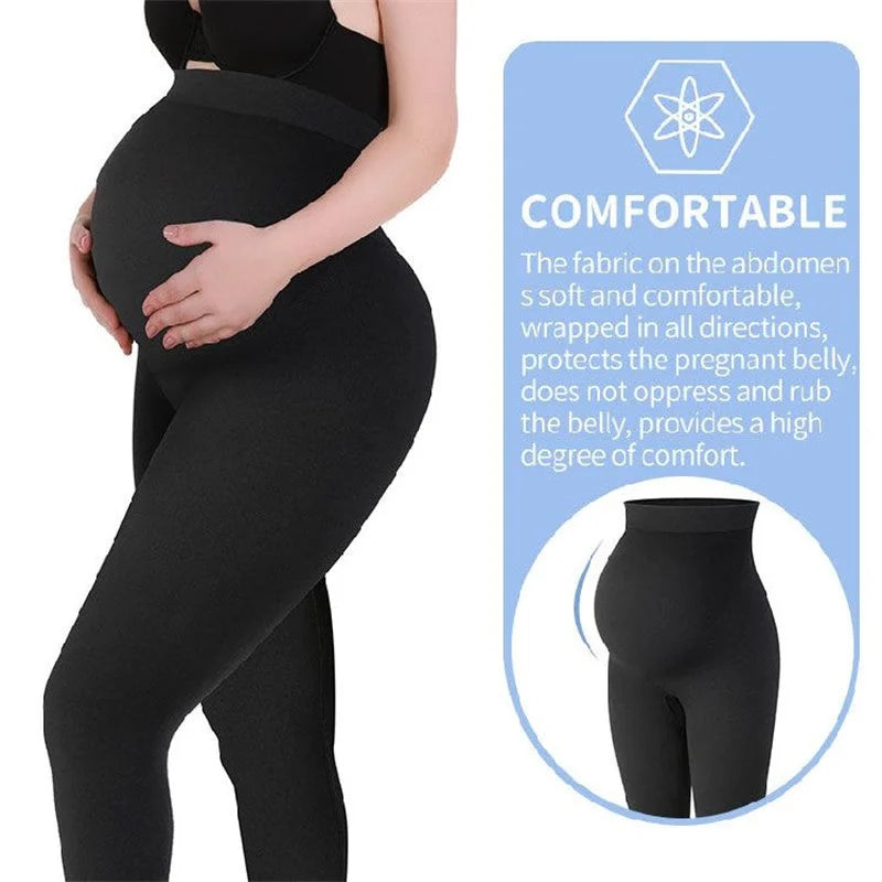 Maternity Leggings Women High Waist Pants Skinny